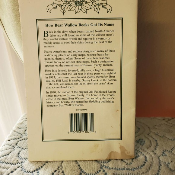 Old fashion Christmas recipe book cute vintage small beautiful antique - Picture 3 of 8